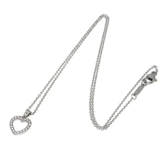 TIFFANY Silver Heart Necklace